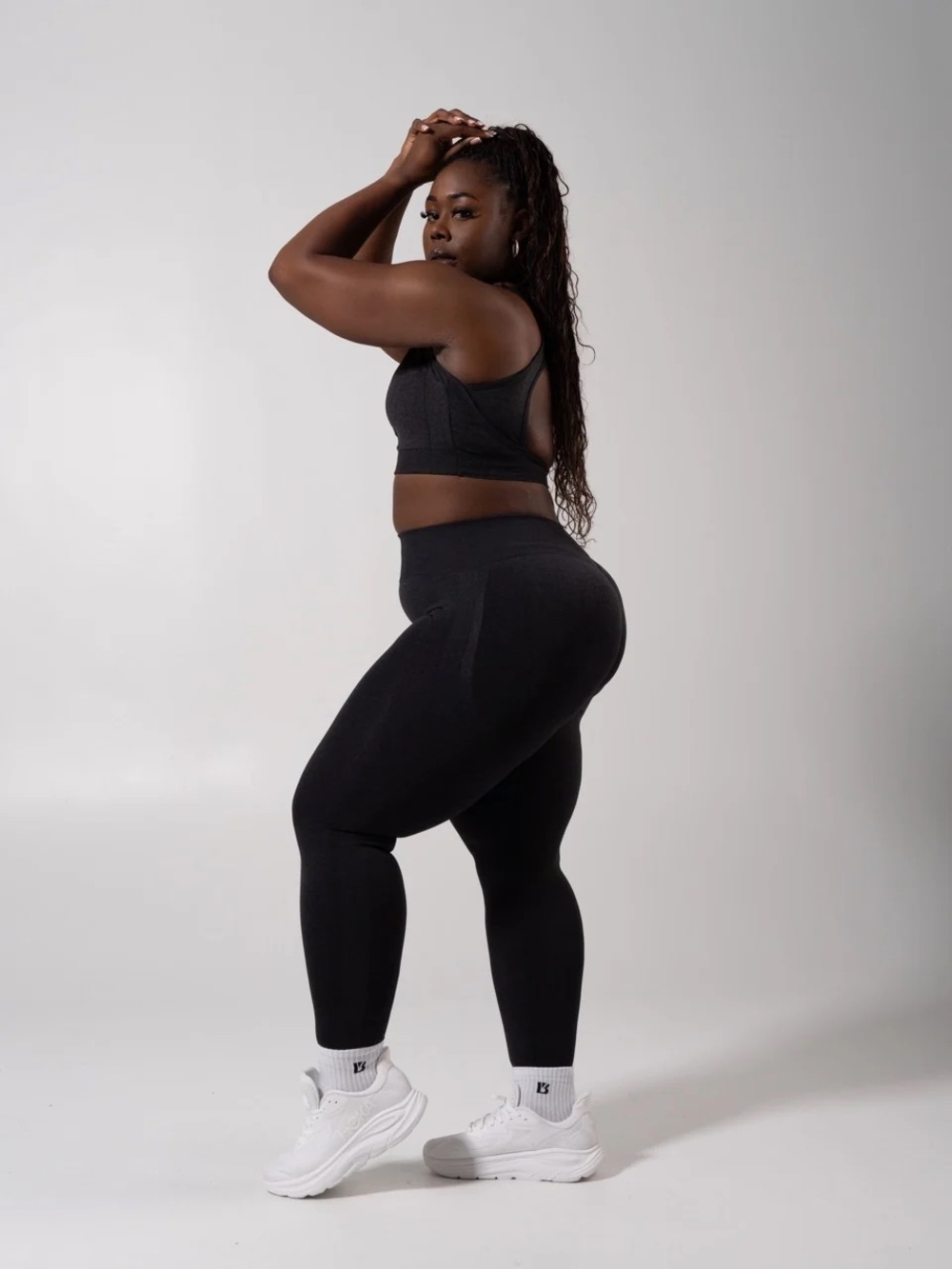 NWT Buffbunny Miracle Seamless Hip Rise Legging - Heather Azul